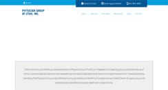 Desktop Screenshot of physiciangrouput.com